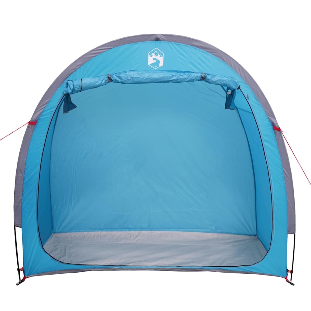 Tenda porta biciclette Blu 210 x 90 x 174 cm