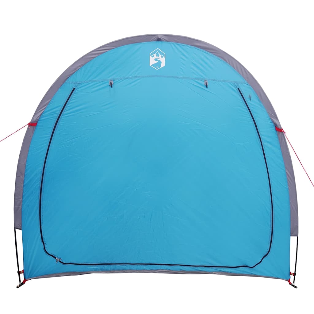 Tenda porta biciclette Blu 210 x 90 x 174 cm