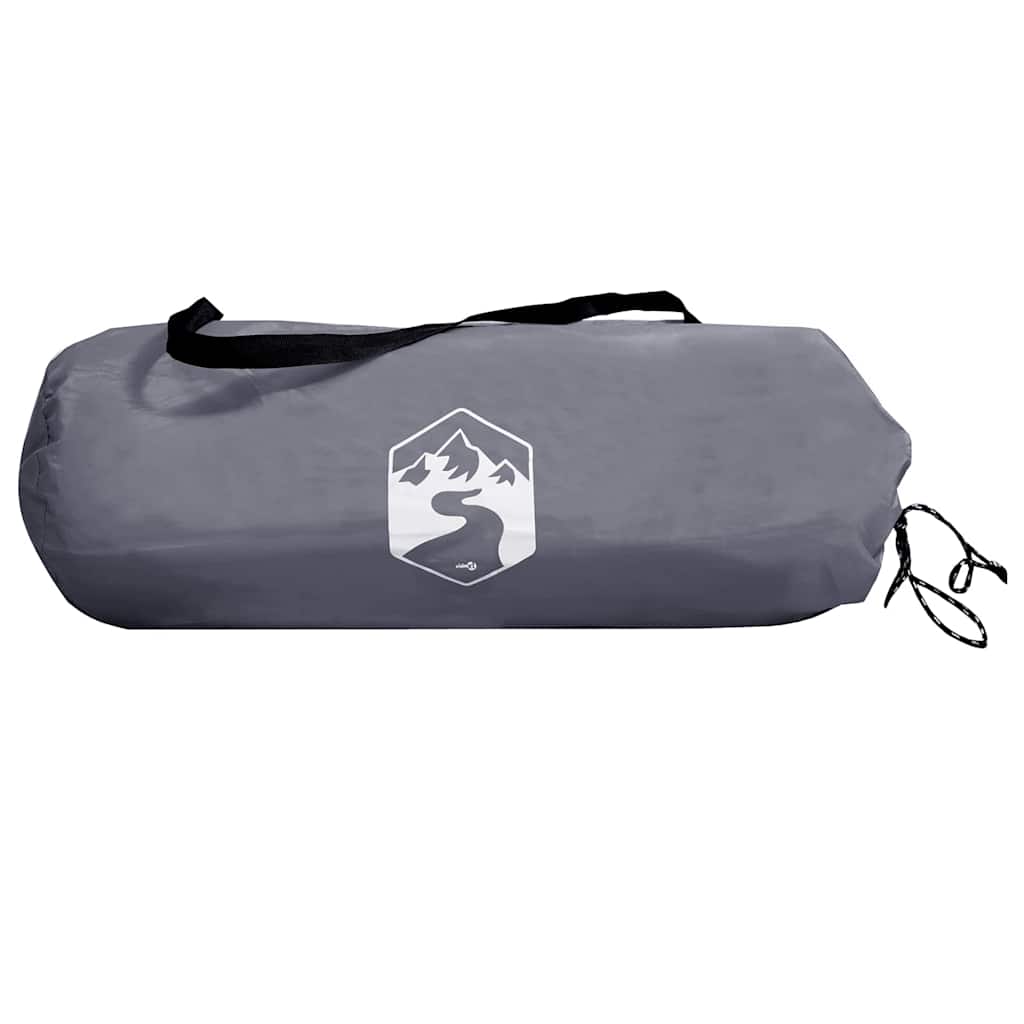 Tenda porta biciclette Grigio e arancione 210 x 90 x 174 cm
