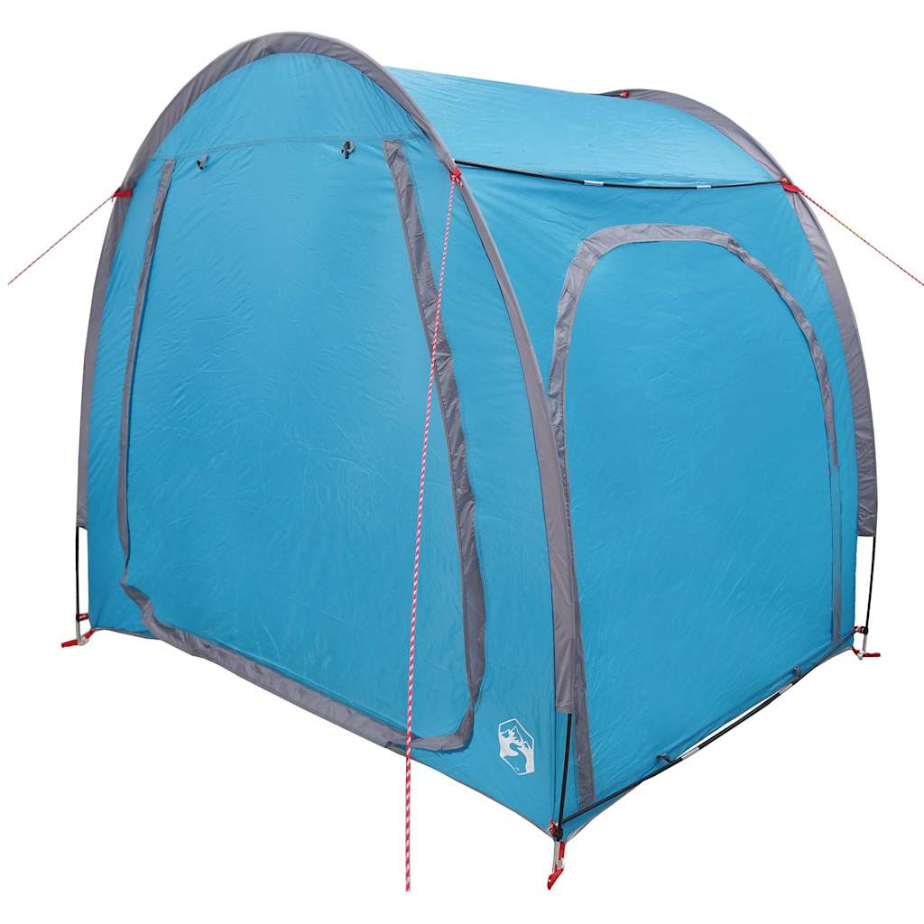 Tenda porta biciclette Blu 210 x 156 x 180 cm