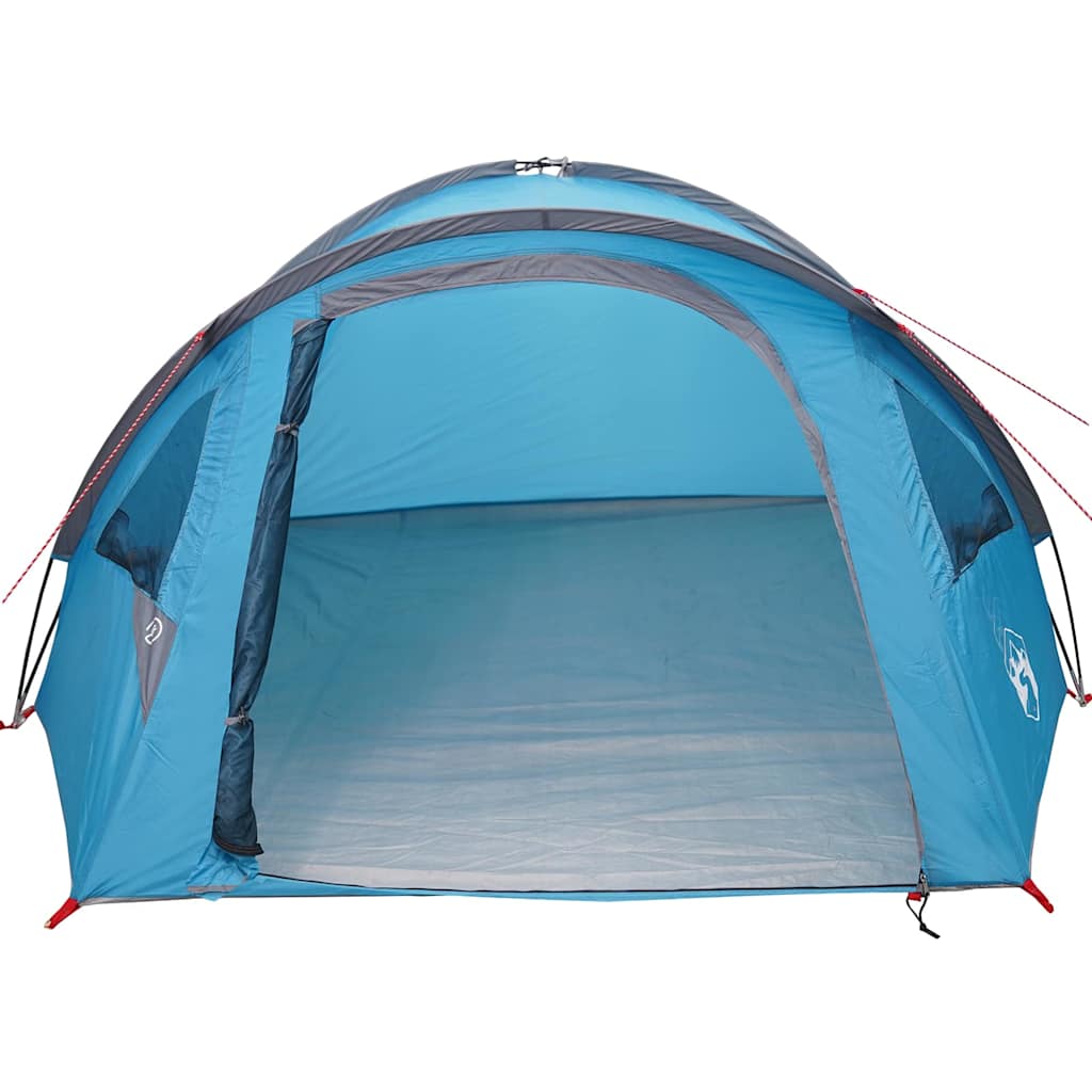 Tenda a Cupola 4 persona Blu taffetà Impermeabile