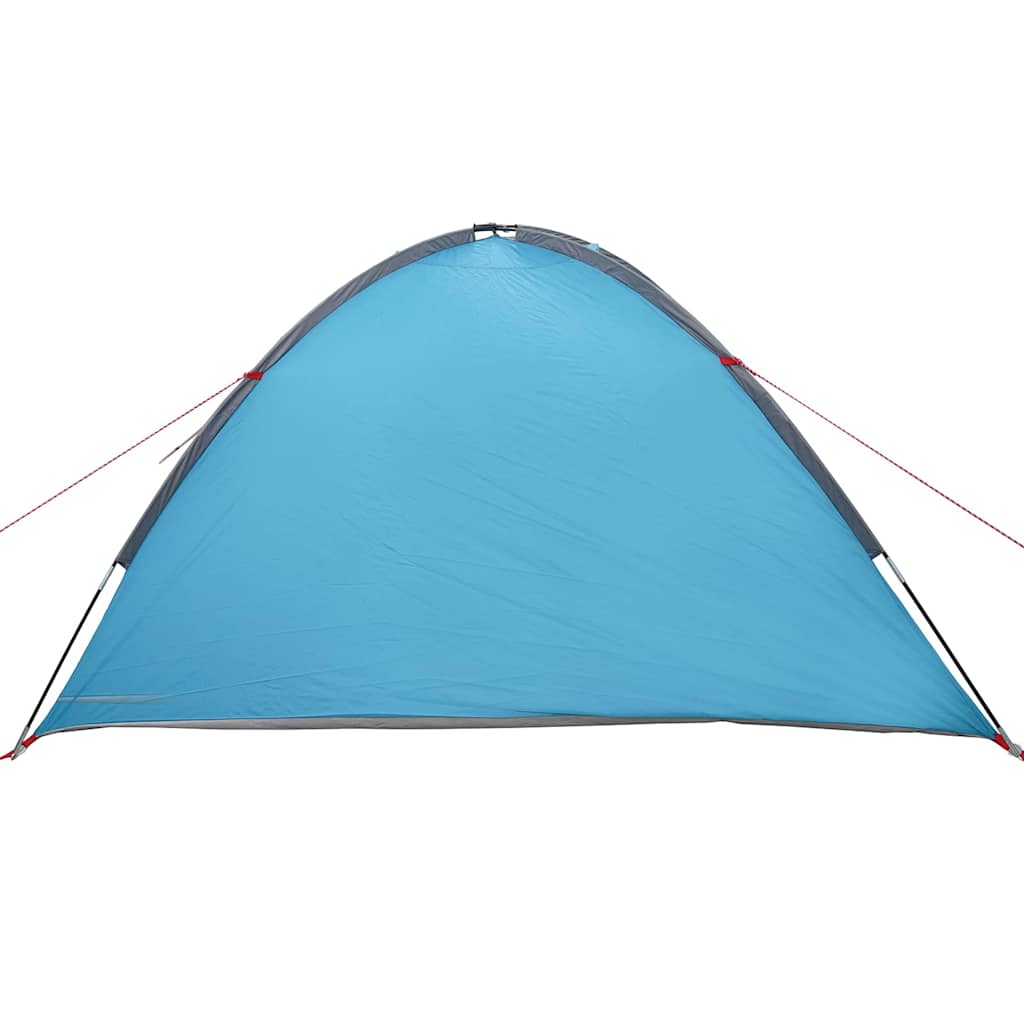 Tenda a Cupola 4 persona Blu taffetà Impermeabile