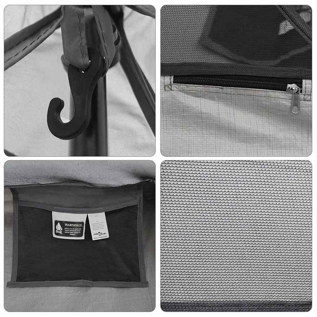 Tenda interna 1 persona Nero A rete