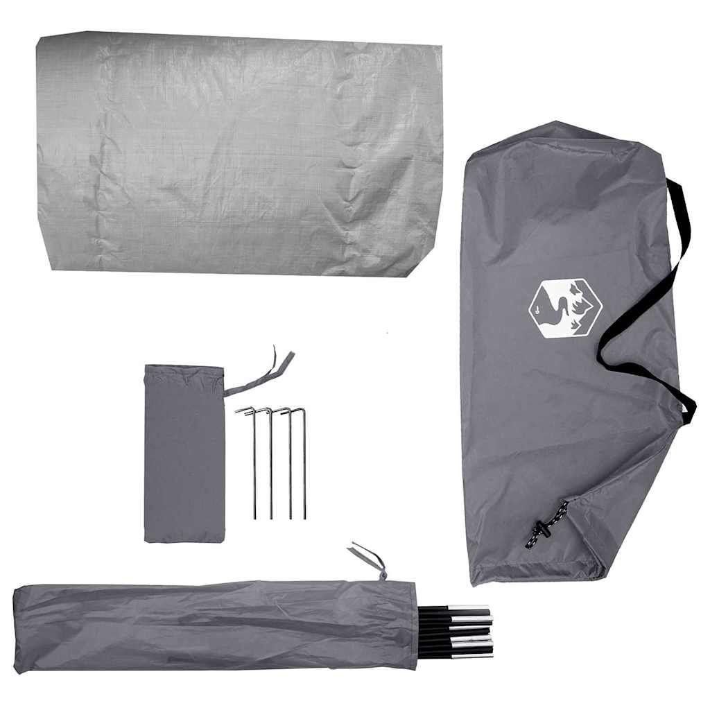 Tenda 1 persona Grigio e Nero