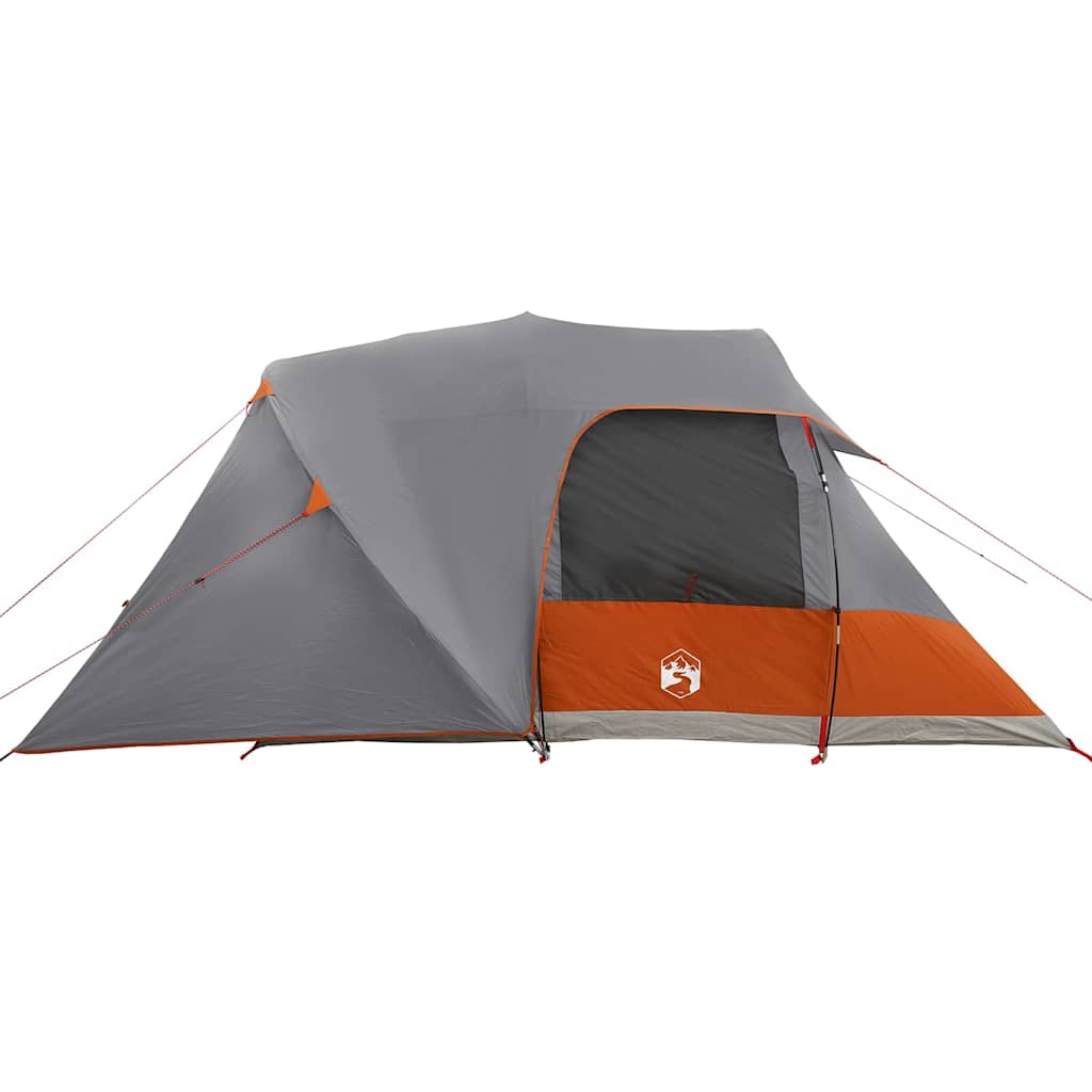 Tenda a Cupola per 4 Persone 4 persona Grigio e arancione