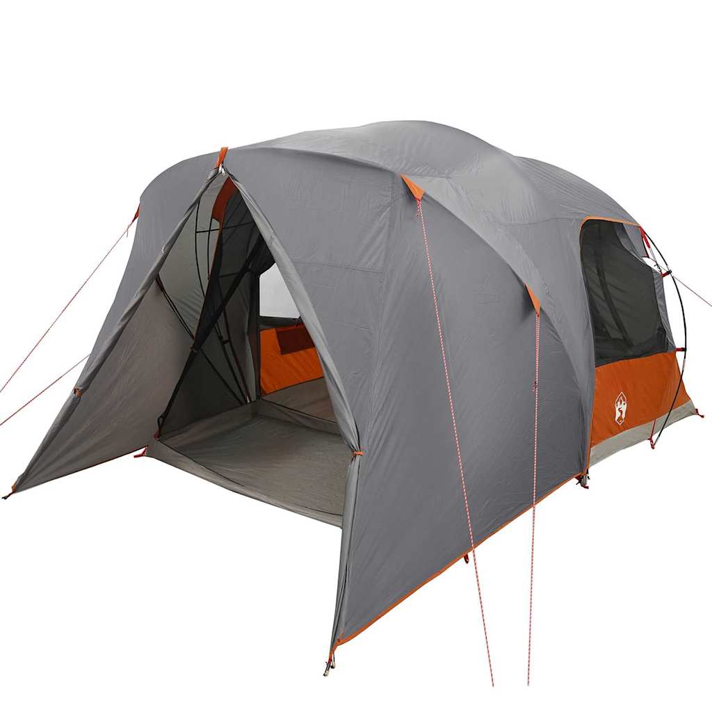 Tenda a cupola per 6 persone 6 persona Grigio e arancione