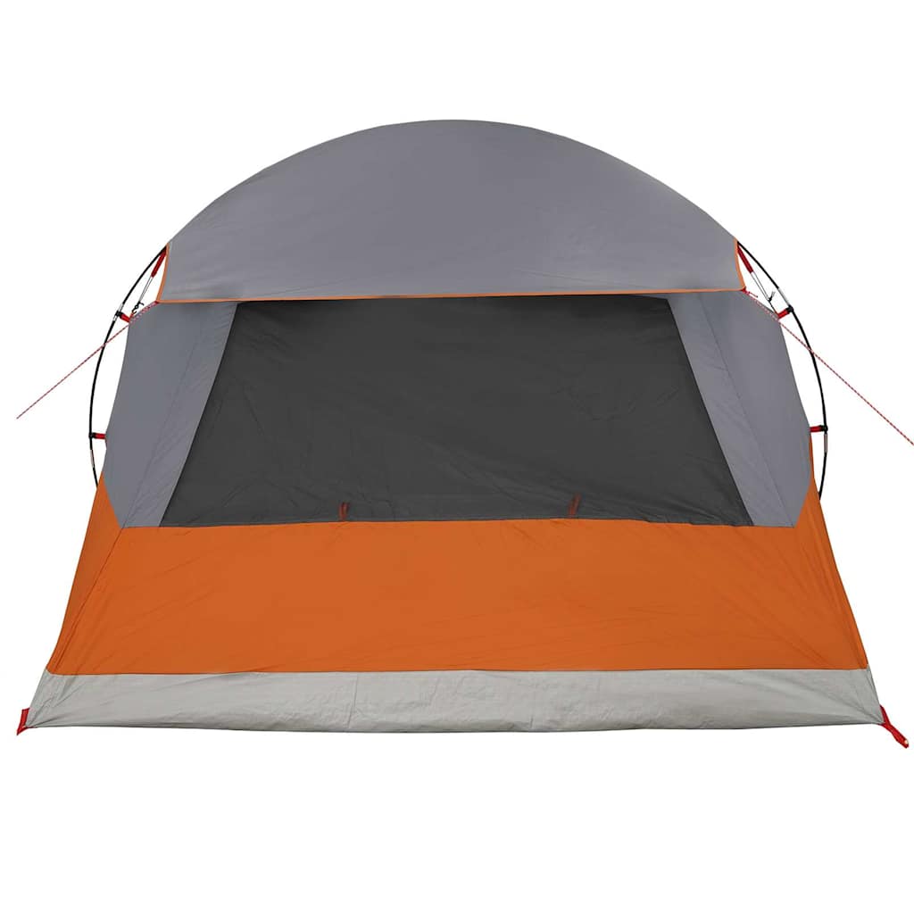 Tenda a cupola per 6 persone 6 persona Grigio e arancione