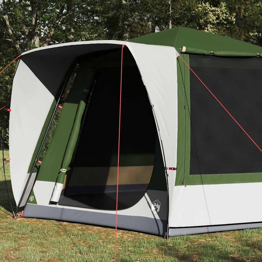 Tenda da campeggio 8 persona Verde Poliestere Impermeabile