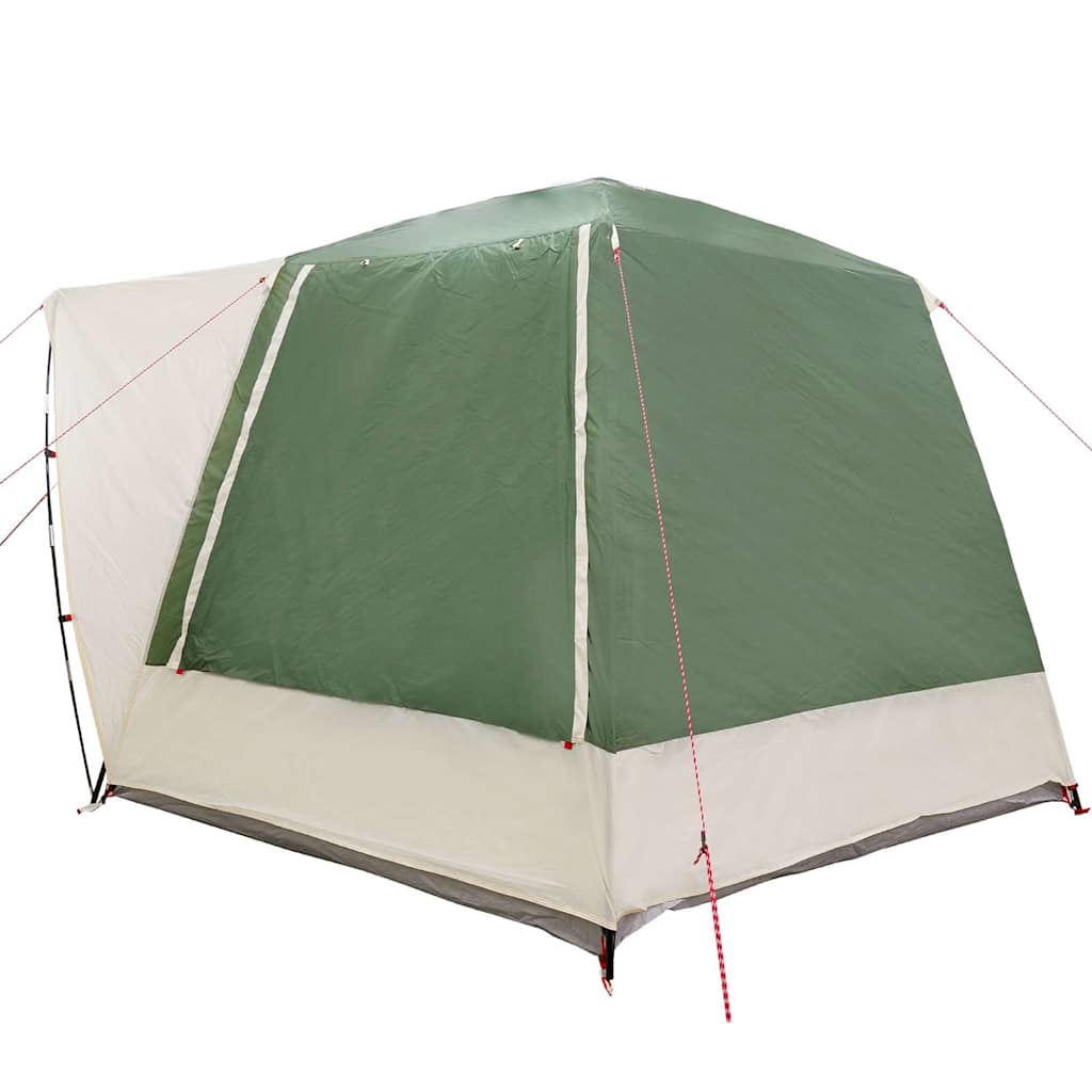 Tenda da campeggio 8 persona Verde Poliestere Impermeabile