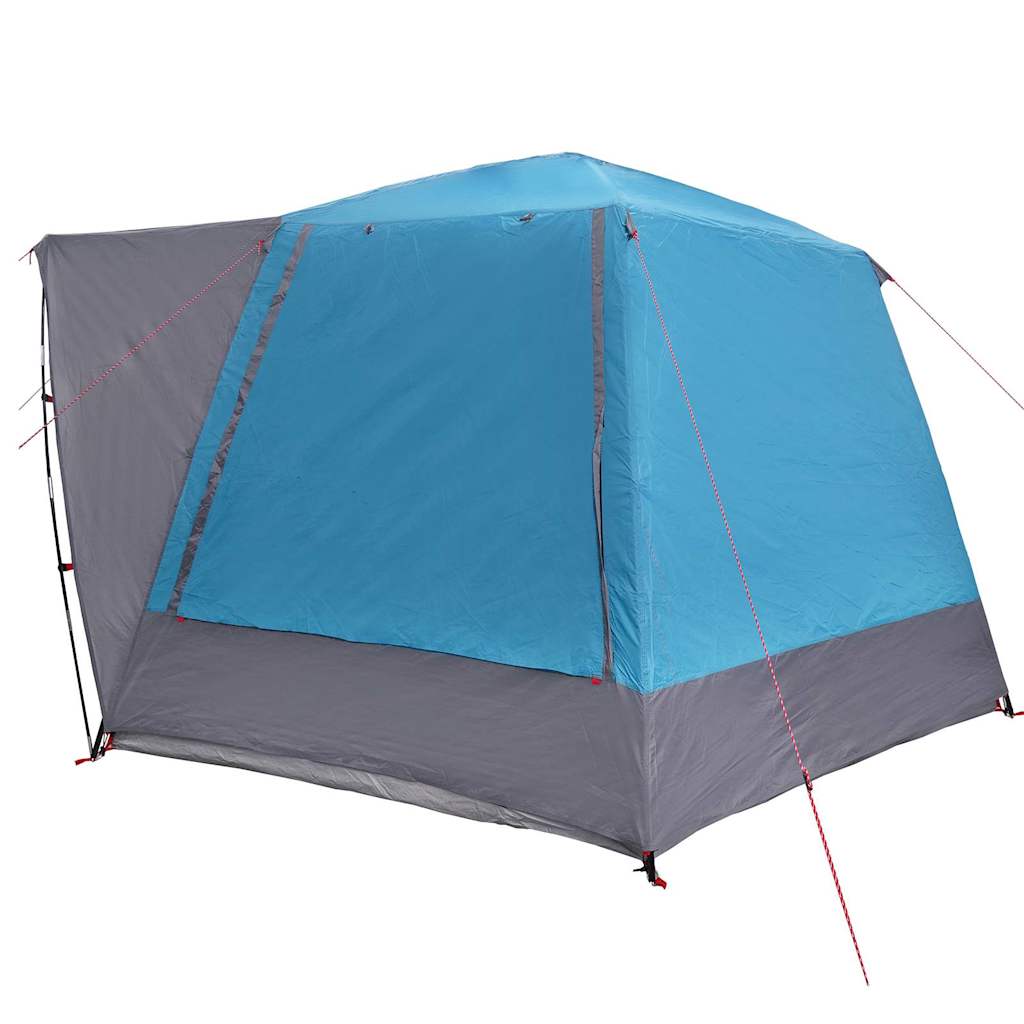 Tenda da campeggio 8 persona Blu Poliestere Impermeabile