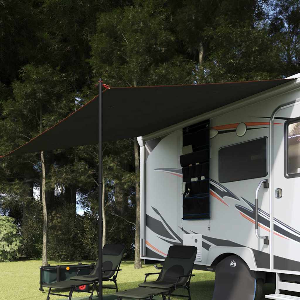 Tarp resistente all'acqua Grigio e arancione 240 x 300 cm