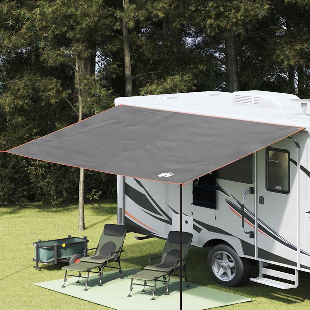 Tarp resistente all'acqua Grigio e arancione 240 x 460 cm