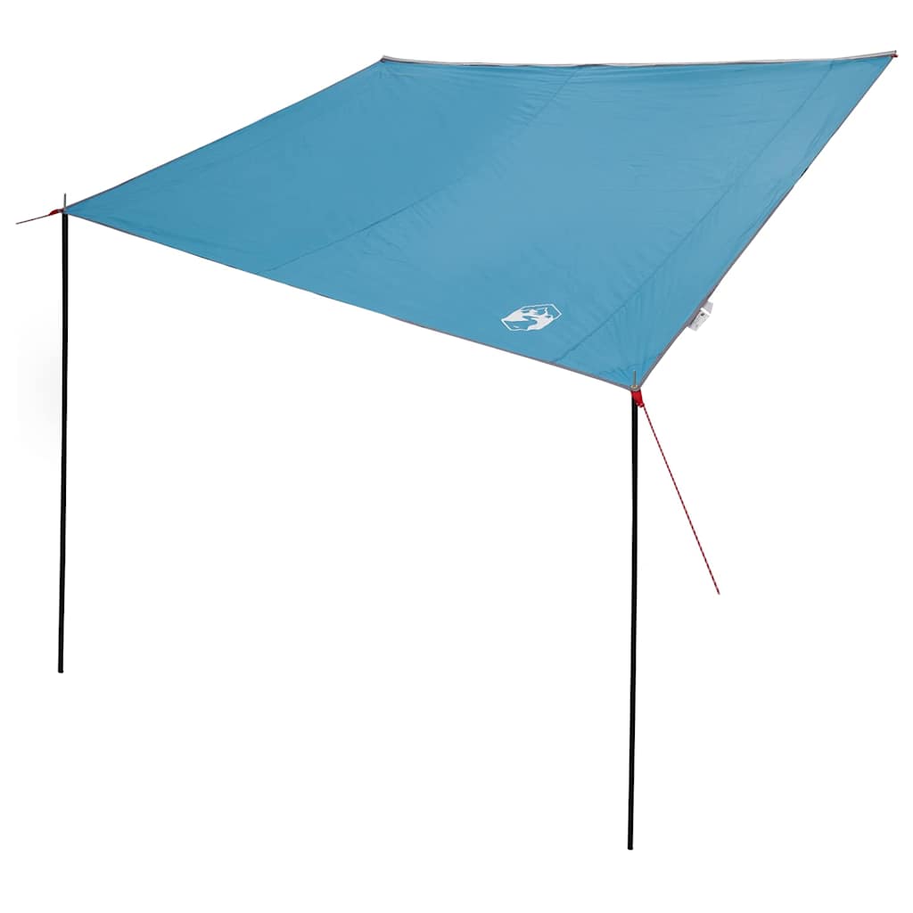 Tendone da caravan Blu 240 x 350 cm taffetà Impermeabile