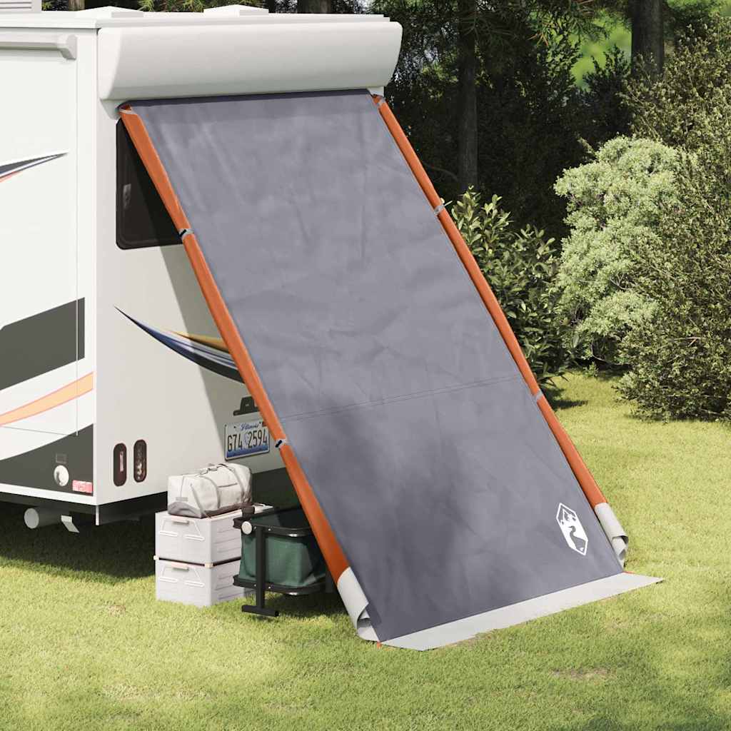 Tenda per portellone posteriore Grigio e arancione