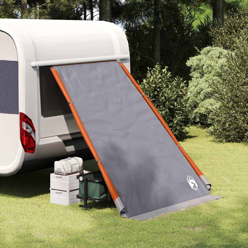 Tenda per portellone posteriore Grigio e arancione