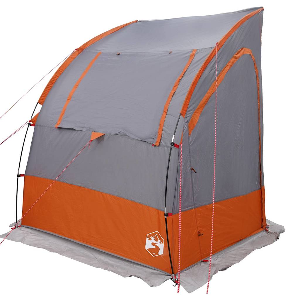Tenda per portellone posteriore Grigio e arancione