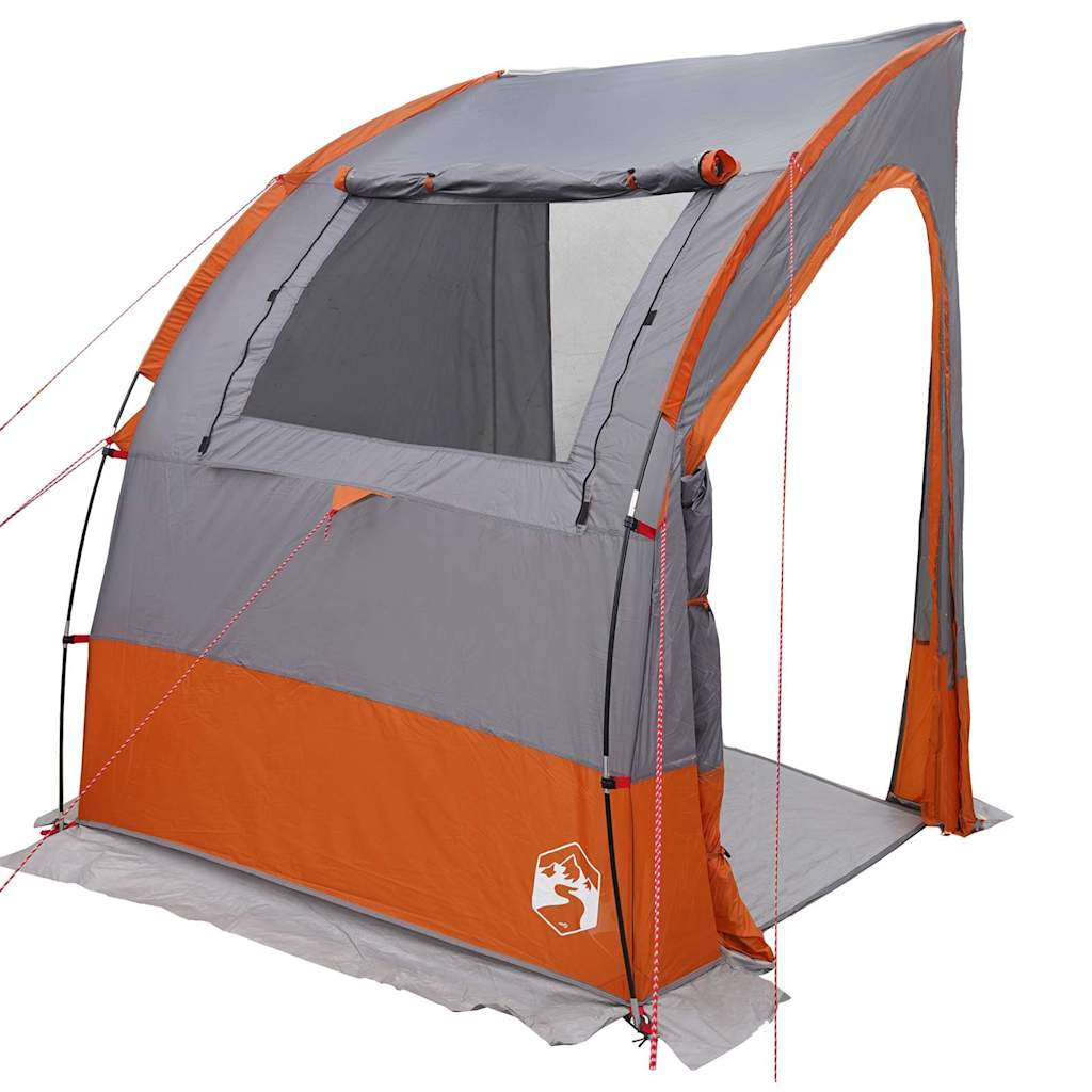 Tenda per portellone posteriore Grigio e arancione