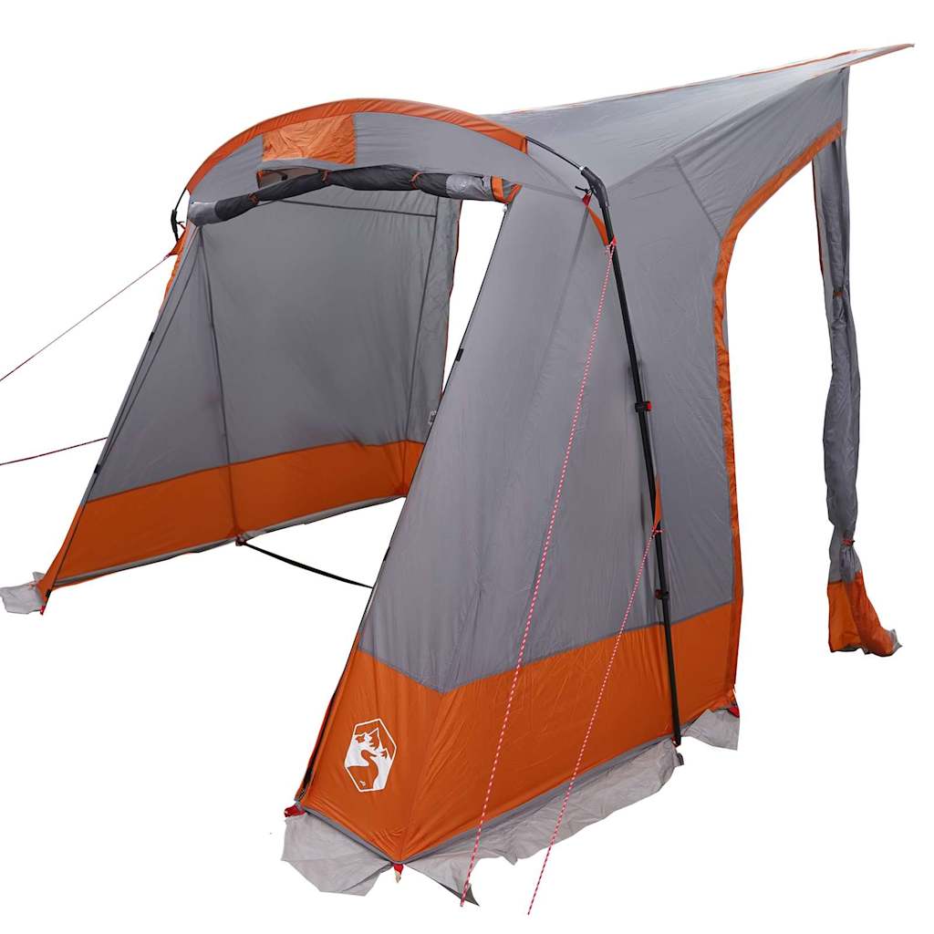 Tenda per portellone posteriore Grigio e arancione