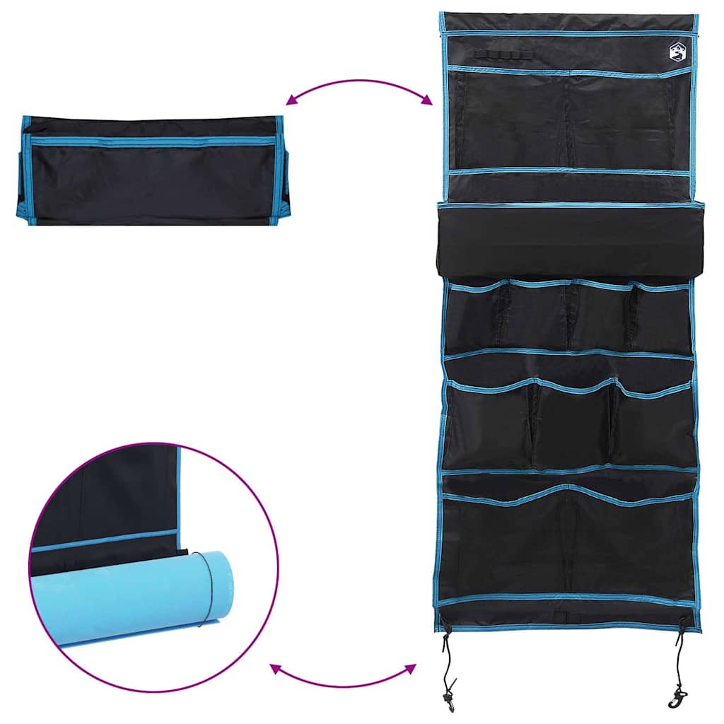 Sacchetto per Stoccaggio Nero e Blu 161 x 58,5 cm Oxford