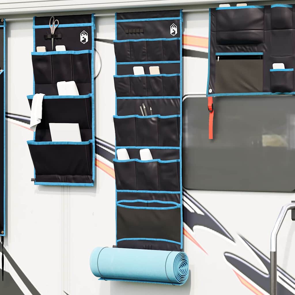 Sacchetto per Stoccaggio Nero e Blu 125 x 48 cm Oxford