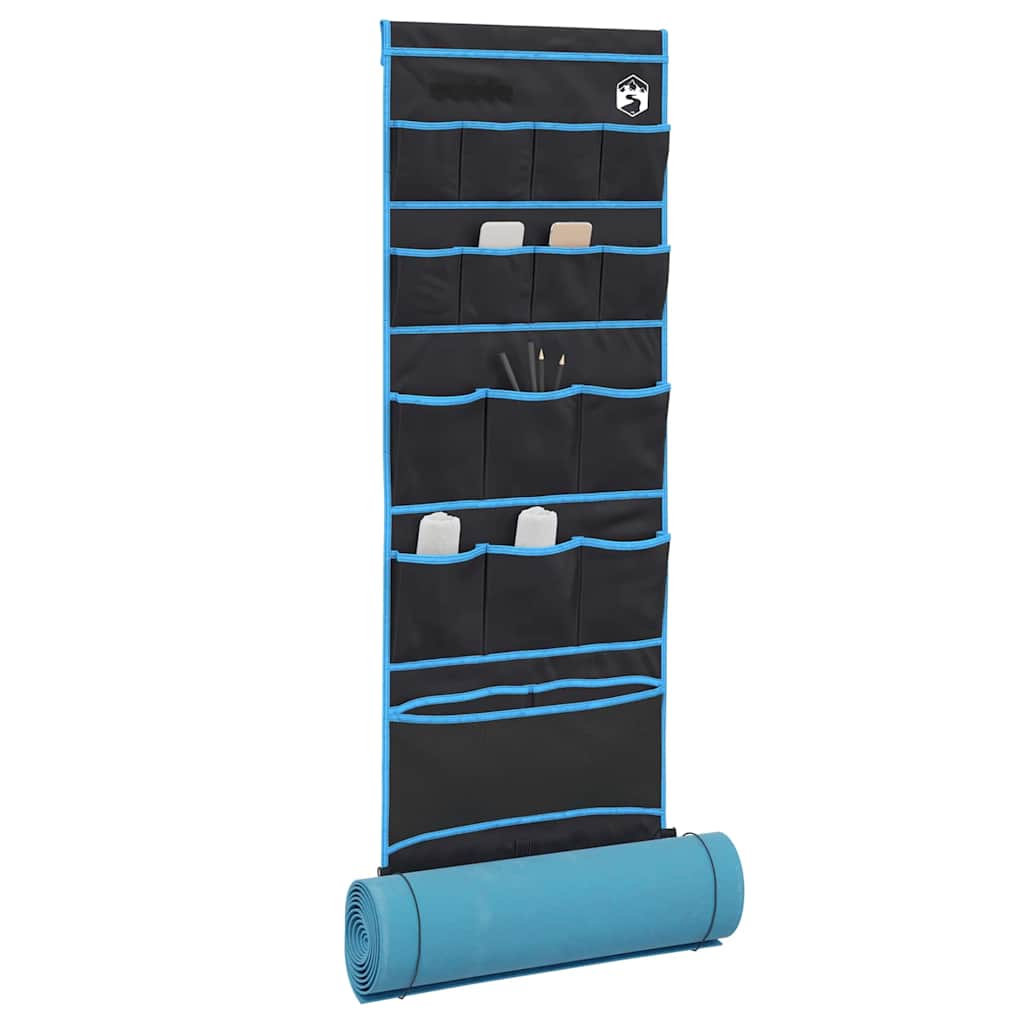 Sacchetto per Stoccaggio Nero e Blu 125 x 48 cm Oxford