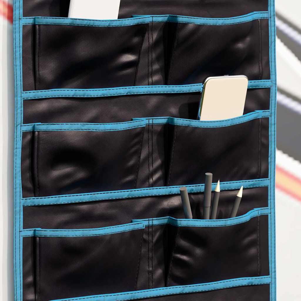 Sacchetto per Stoccaggio Nero e Blu 63,5 x 40 cm Oxford