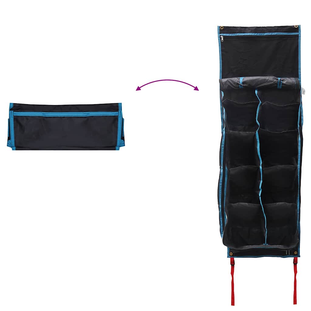 Sacchetto per Stoccaggio Nero e Blu 140 x 43 cm Oxford