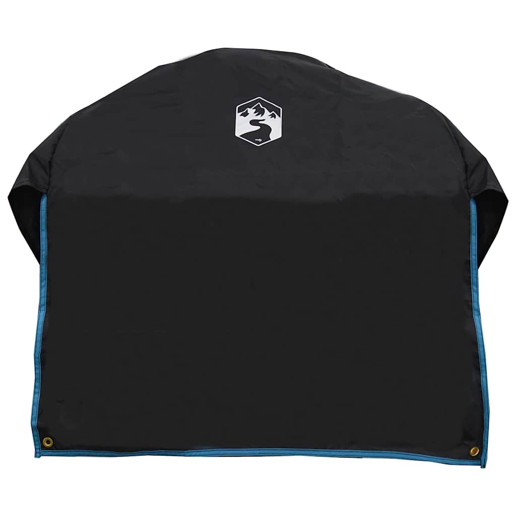 Copricerchio Nero e Blu 108 x 76 cm Oxford