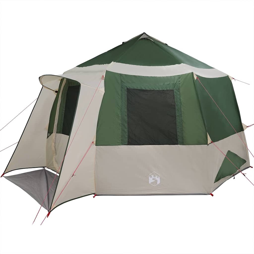 Tenda da campeggio per 12 persone 10 persona Verde e Bianco