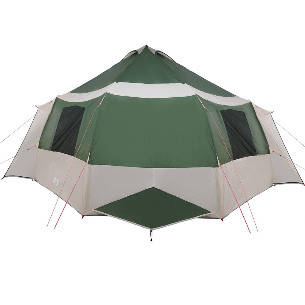 Tenda da campeggio per 12 persone 10 persona Verde e Bianco