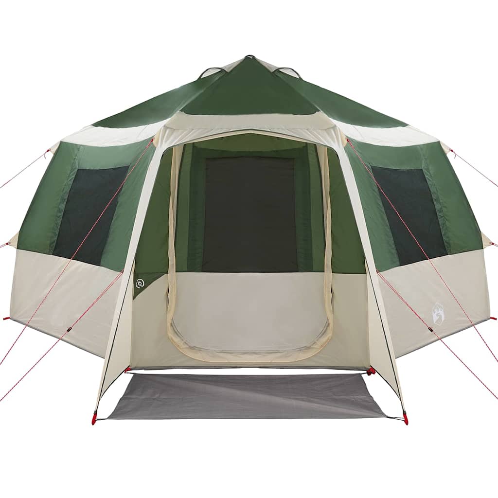 Tenda da campeggio per 12 persone 10 persona Verde e Bianco