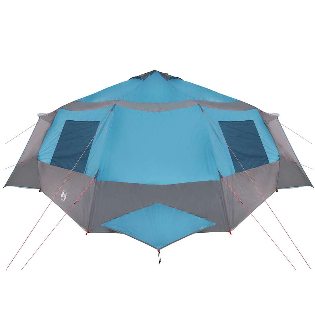 Tenda da campeggio per 12 persone 10 persona Blu e Grigio