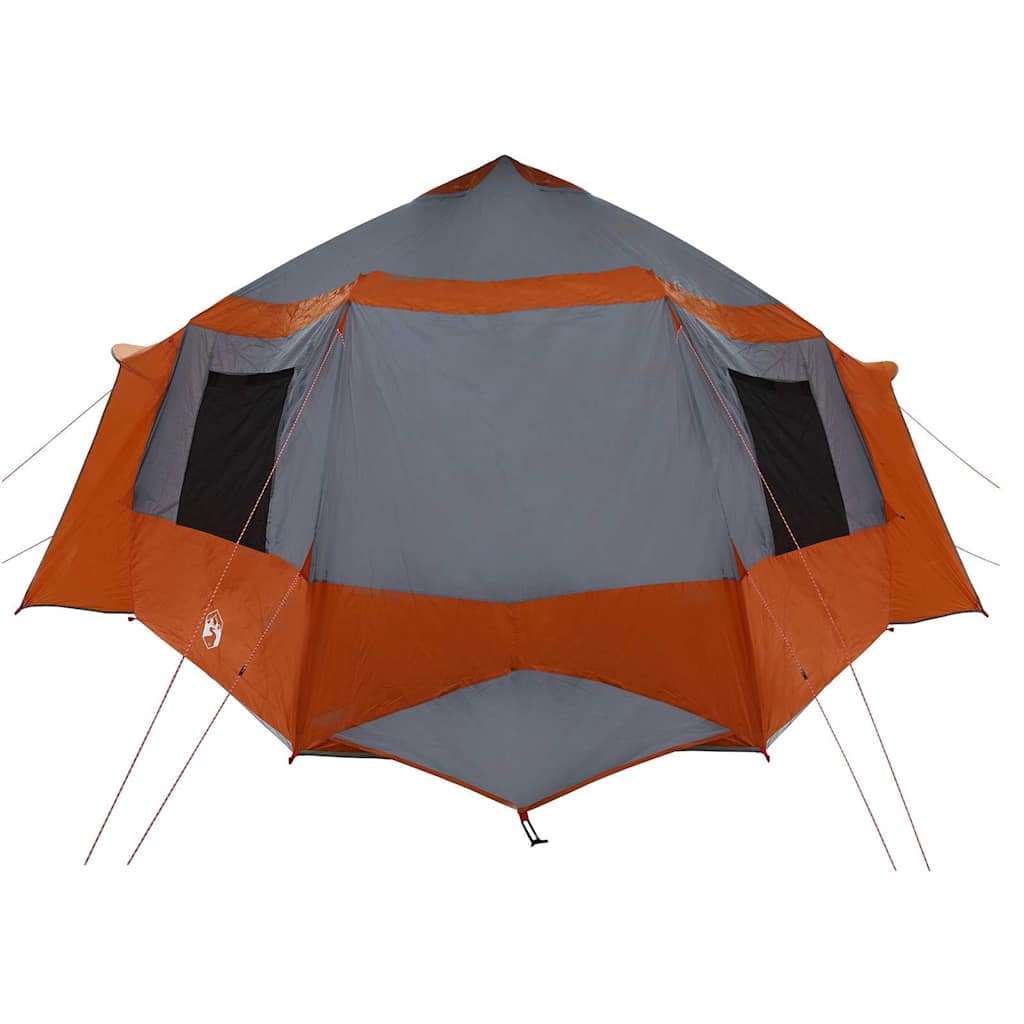 Tenda da campeggio per 12 persone 10 persona Grigio e arancione