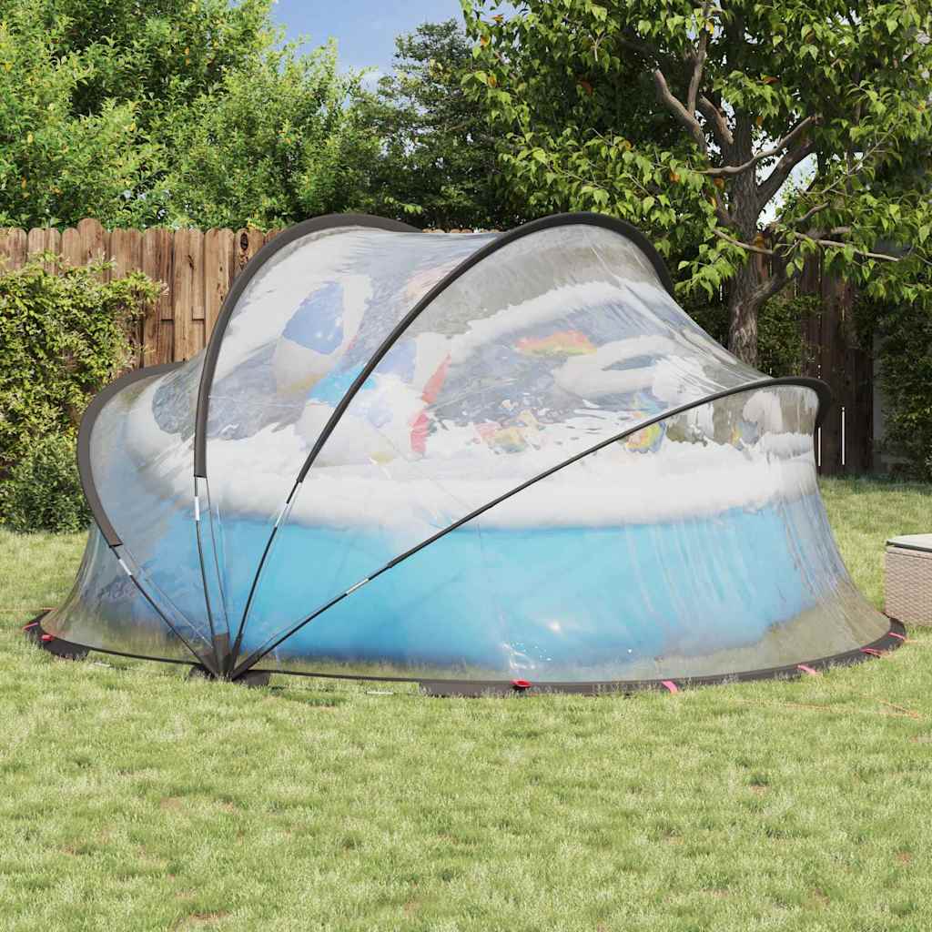Dome Piscina 405 x 405 x 192 cm PVC Trasparente
