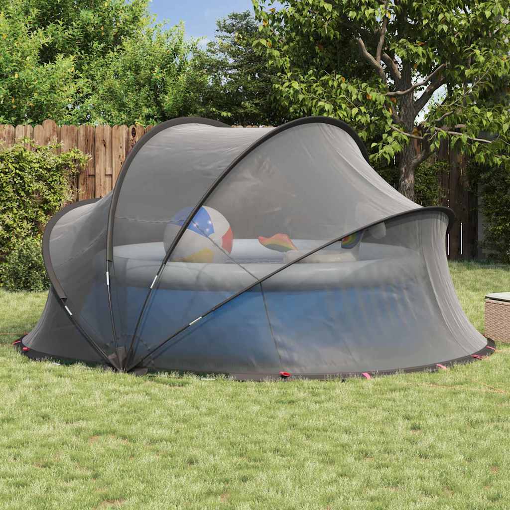 Dome Piscina 405 x 405 x 192 cm Nero