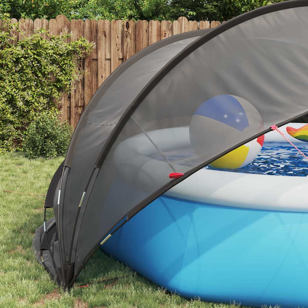 Dome Piscina 405 x 405 x 192 cm Nero