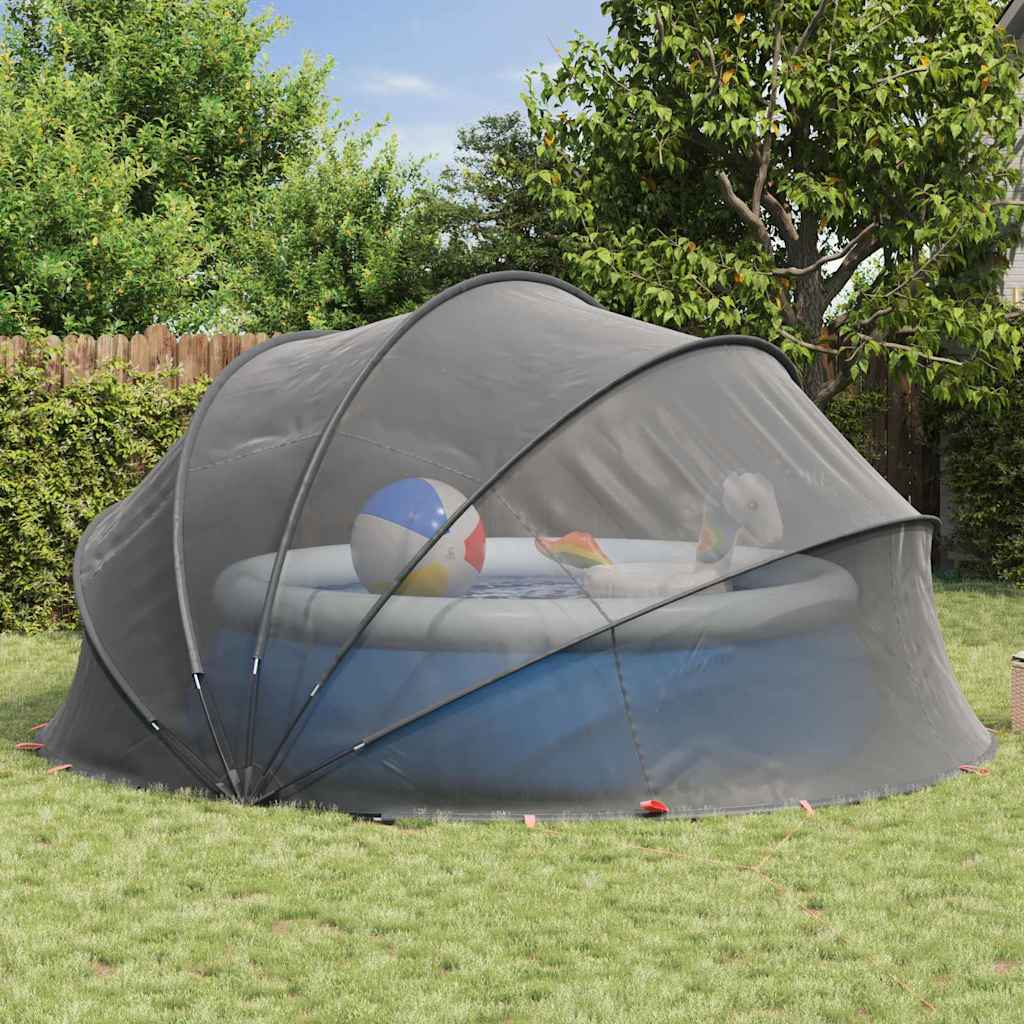 Dome Piscina 430 x 430 x 210 cm Nero
