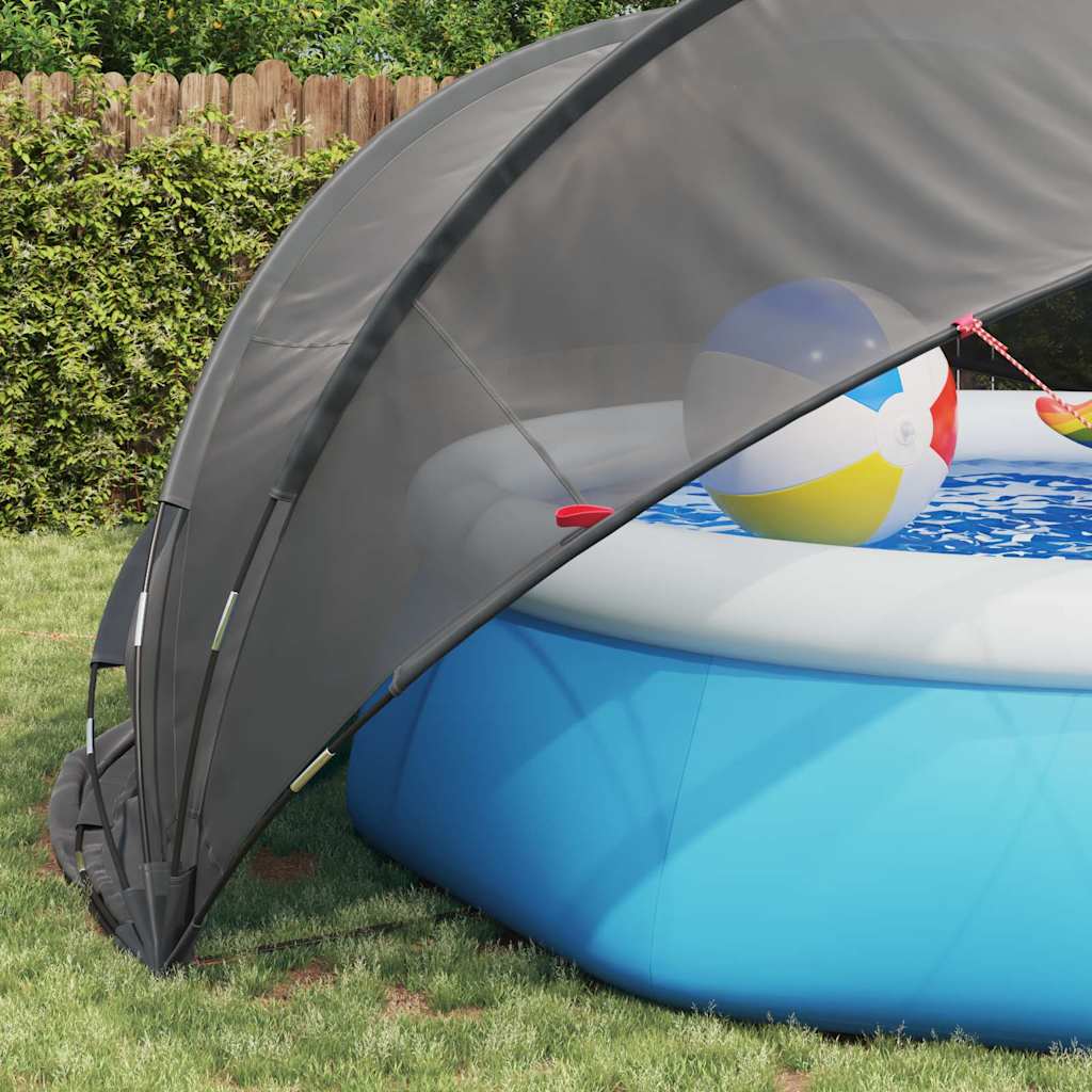 Dome Piscina 472 x 460 x 229 cm Nero