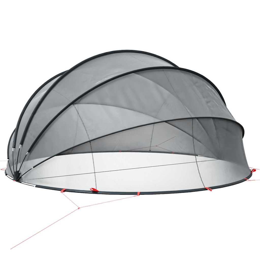Dome Piscina 472 x 460 x 229 cm Nero