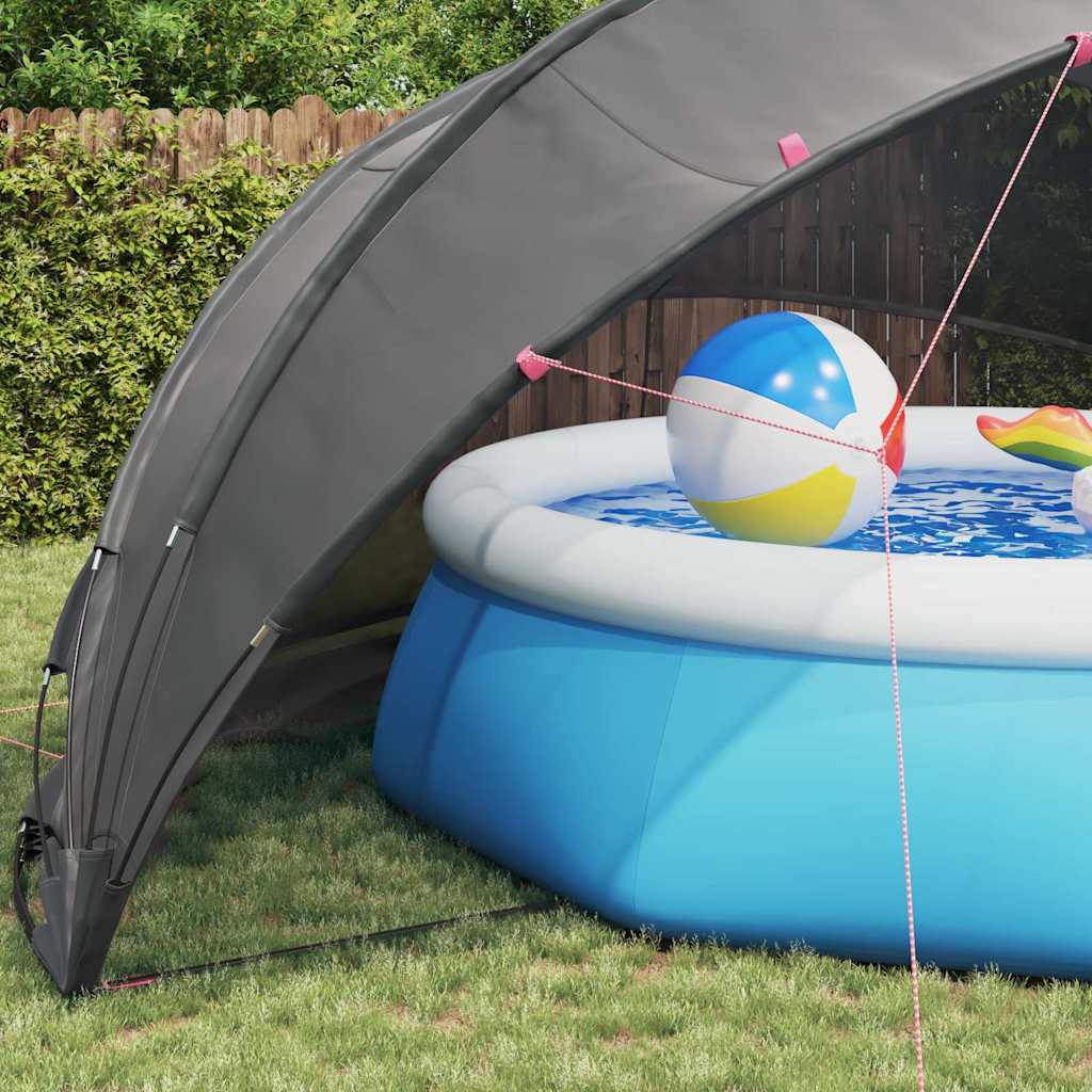 Dome Piscina 546 x 516 x 250 cm Nero