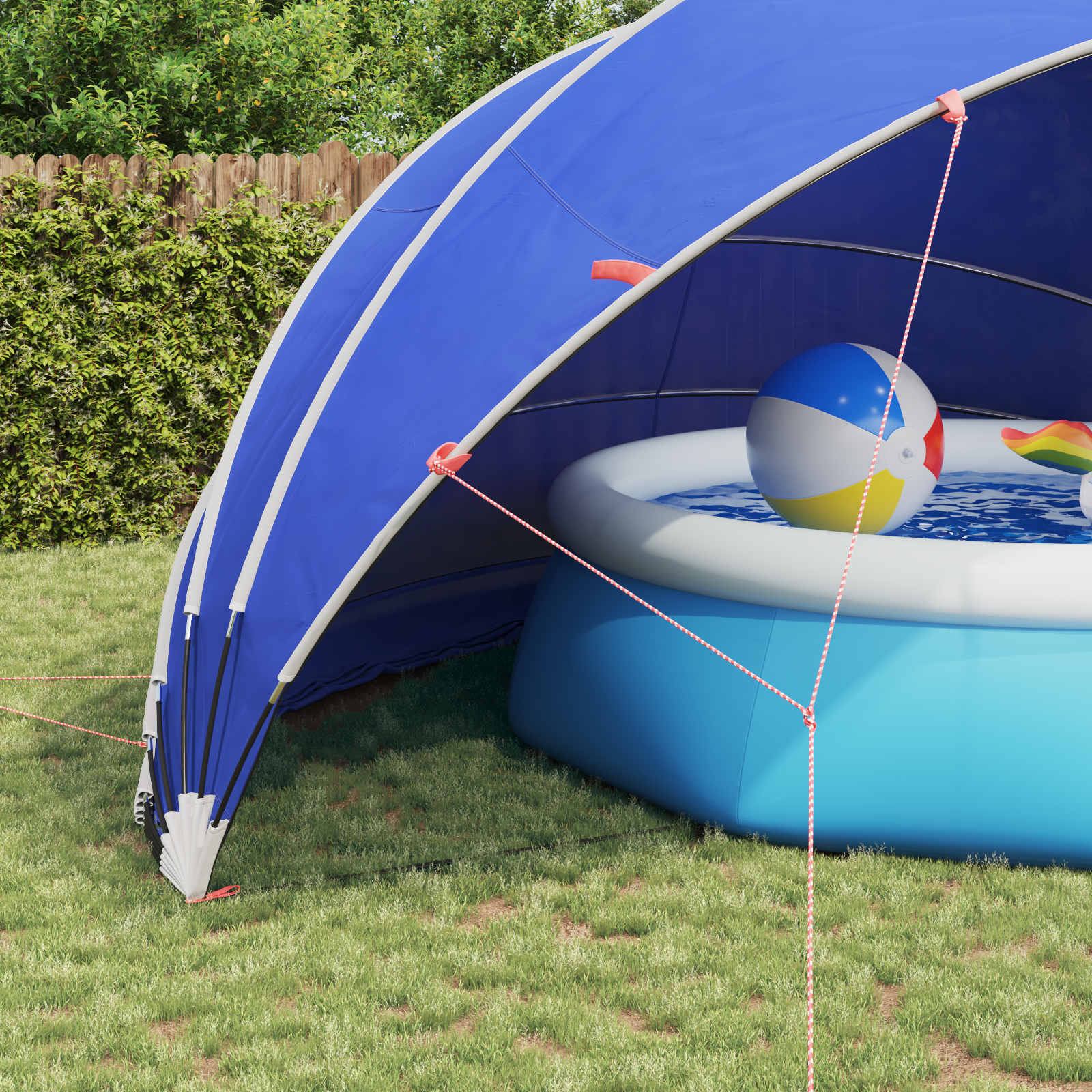 Dome Piscina 592 x 590 x 275 cm