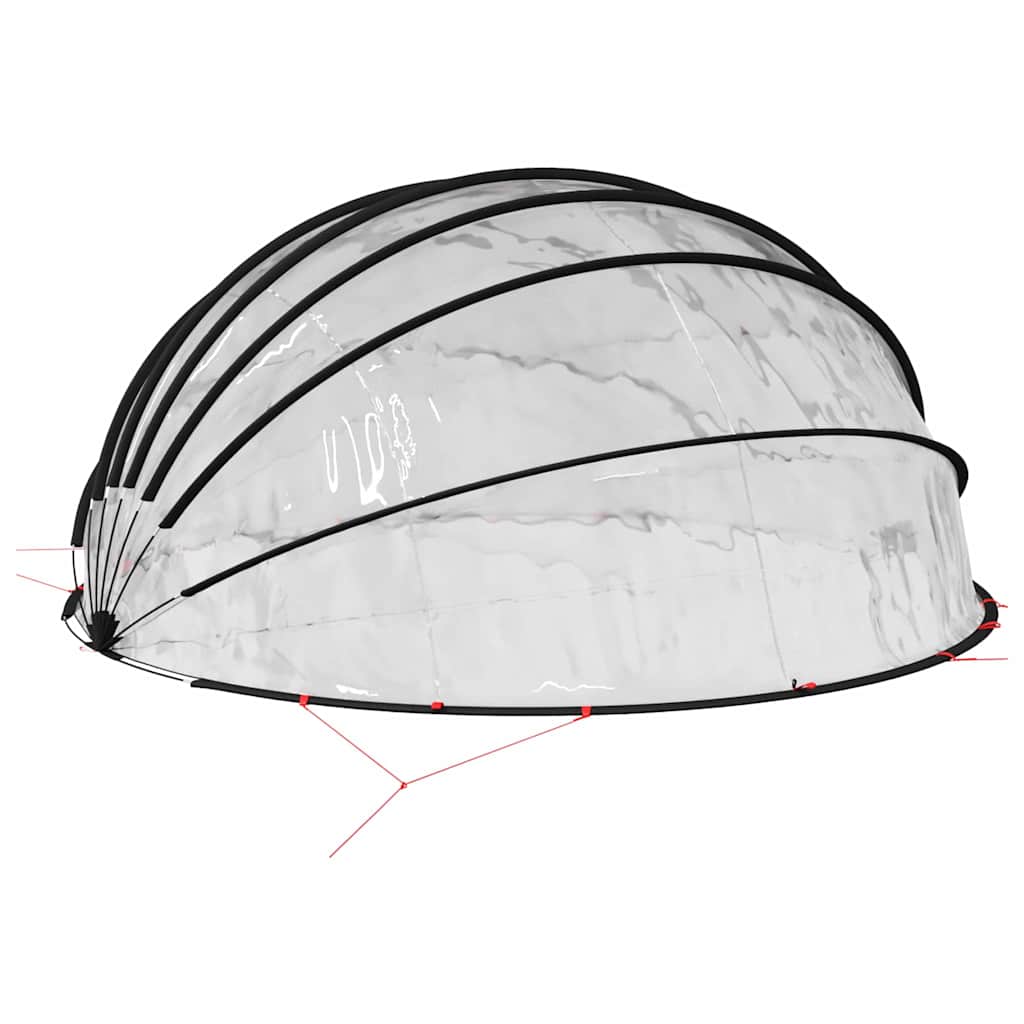 Dome Piscina 592 x 590 x 275 cm PVC Trasparente