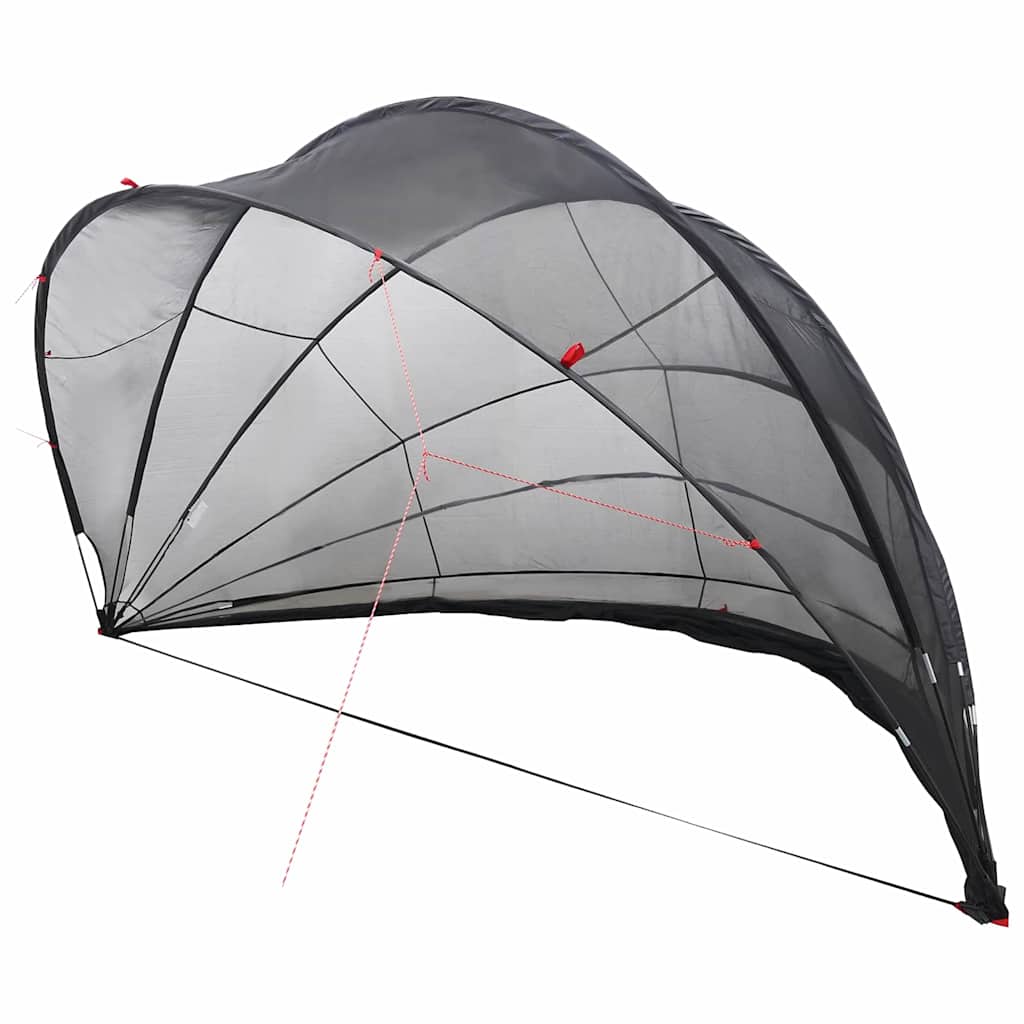 Dome Piscina 592 x 590 x 275 cm Nero