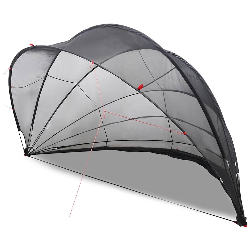 Dome Piscina 592 x 590 x 275 cm Nero