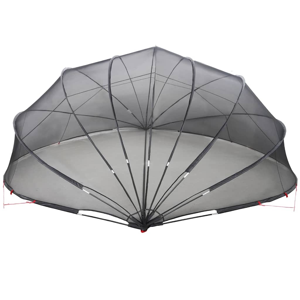 Dome Piscina 592 x 590 x 275 cm Nero