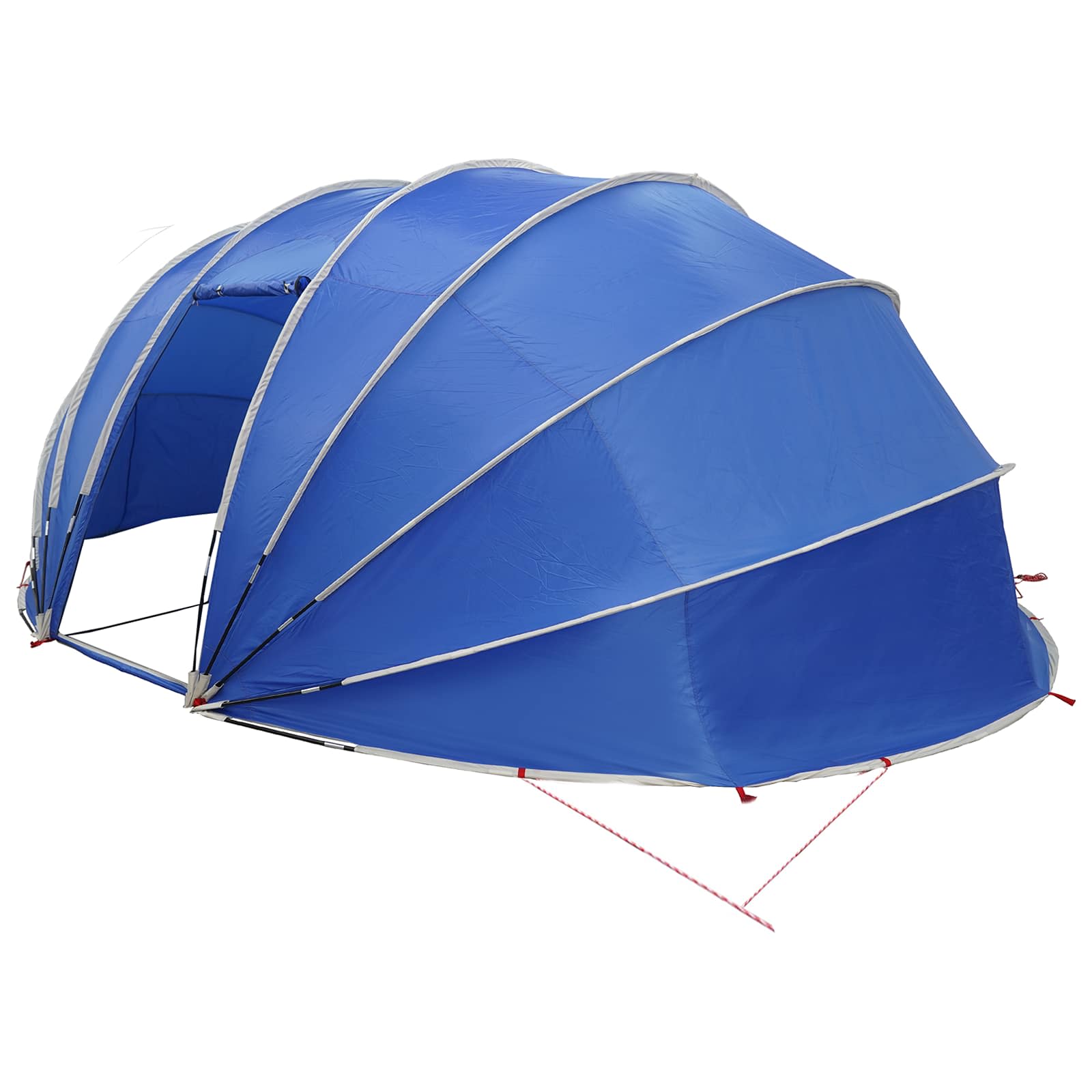 Tenda da piscina a cupola 538 x 440 x 204 cm Blu Azzurro