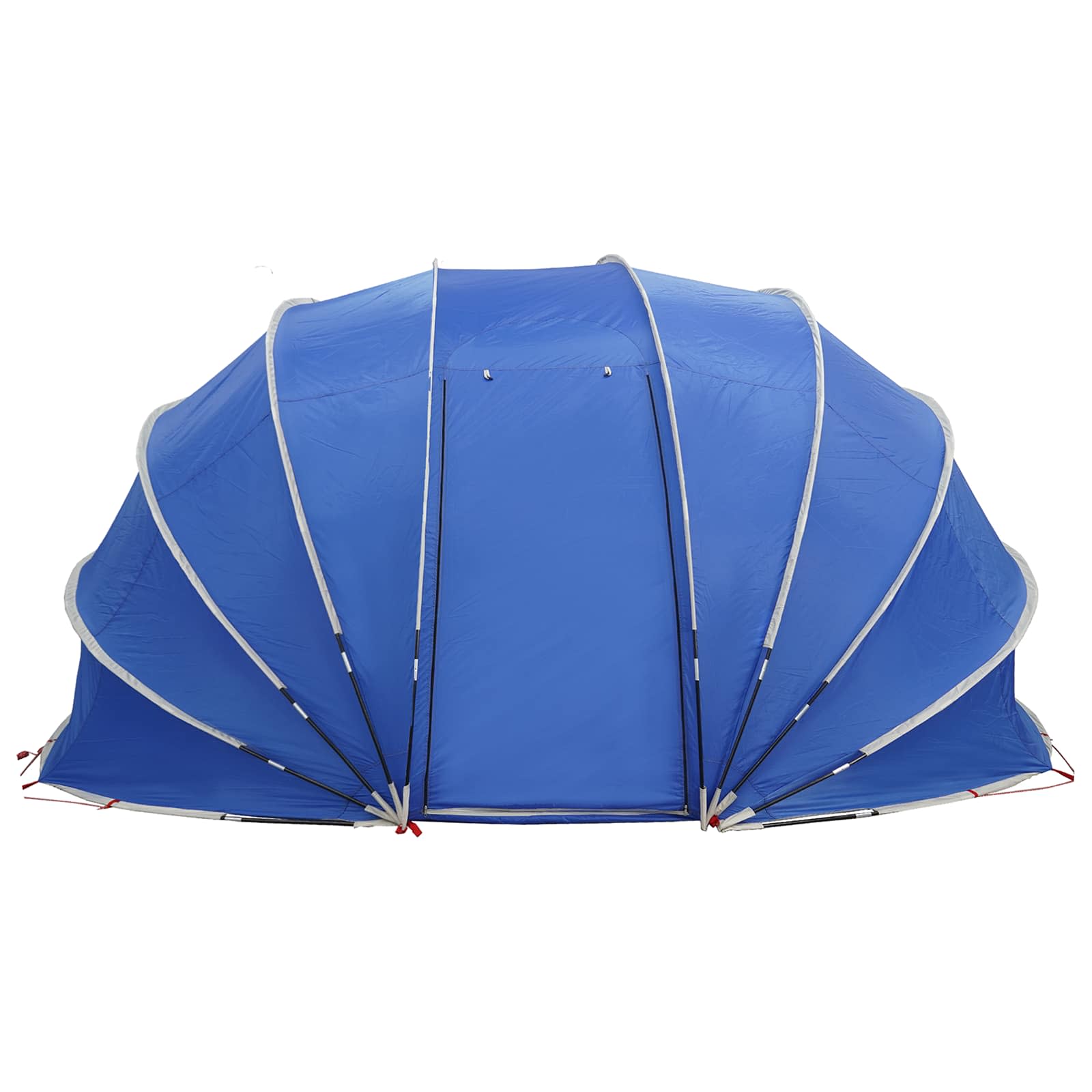Tenda da piscina a cupola 538 x 440 x 204 cm Blu Azzurro