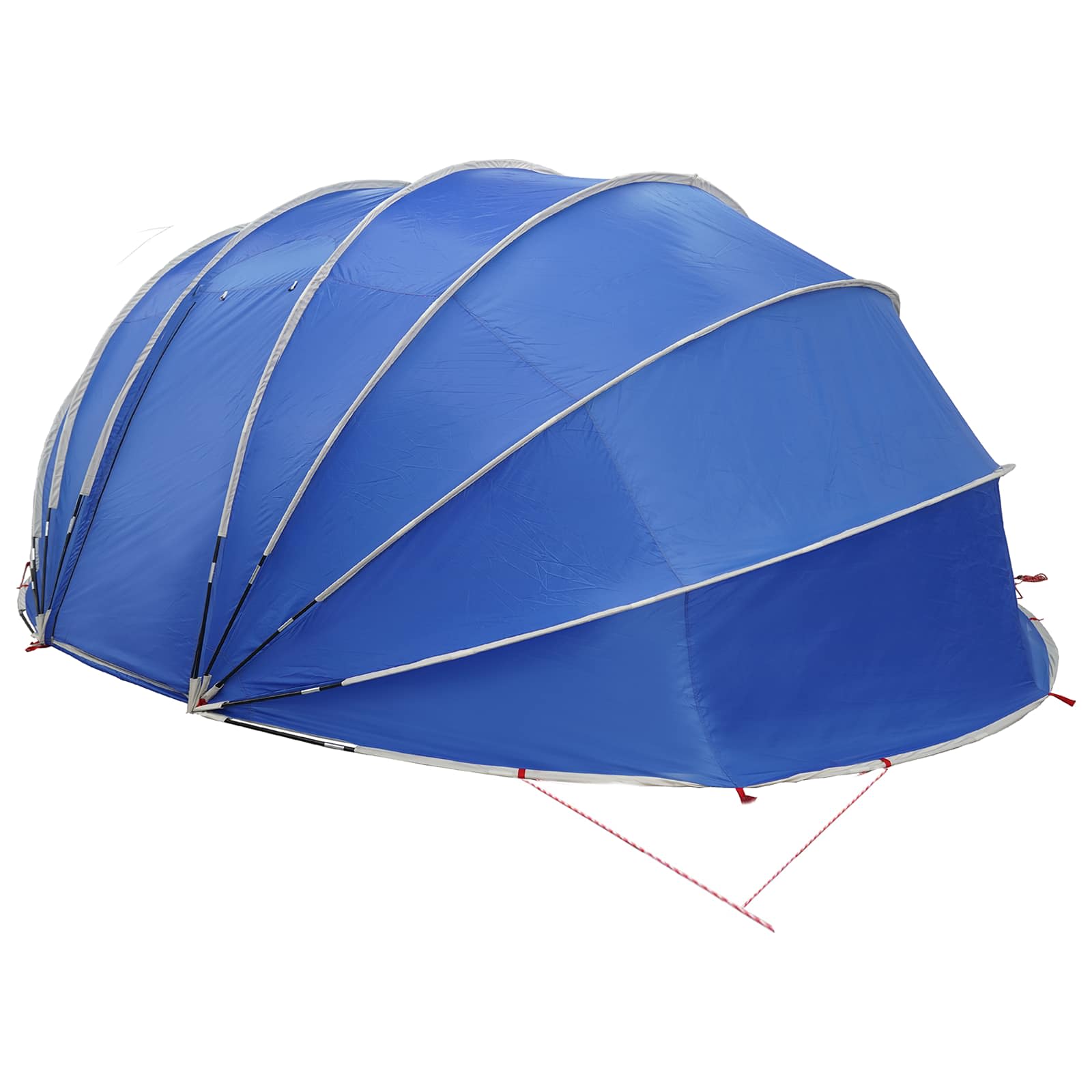 Tenda da piscina a cupola 538 x 440 x 204 cm Blu Azzurro