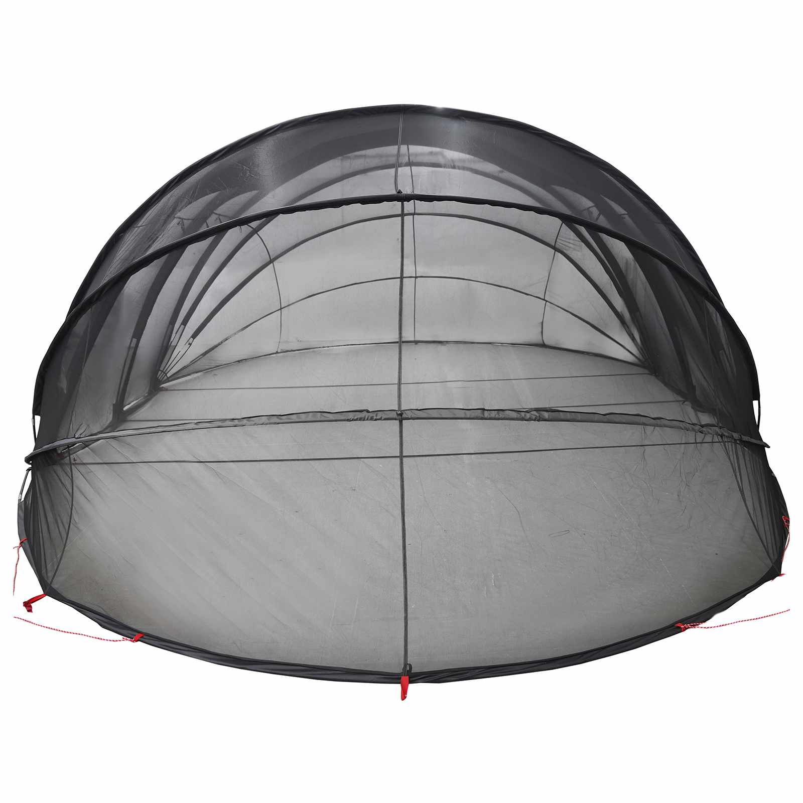Tenda da piscina a cupola 538 x 440 x 204 cm Trasparente