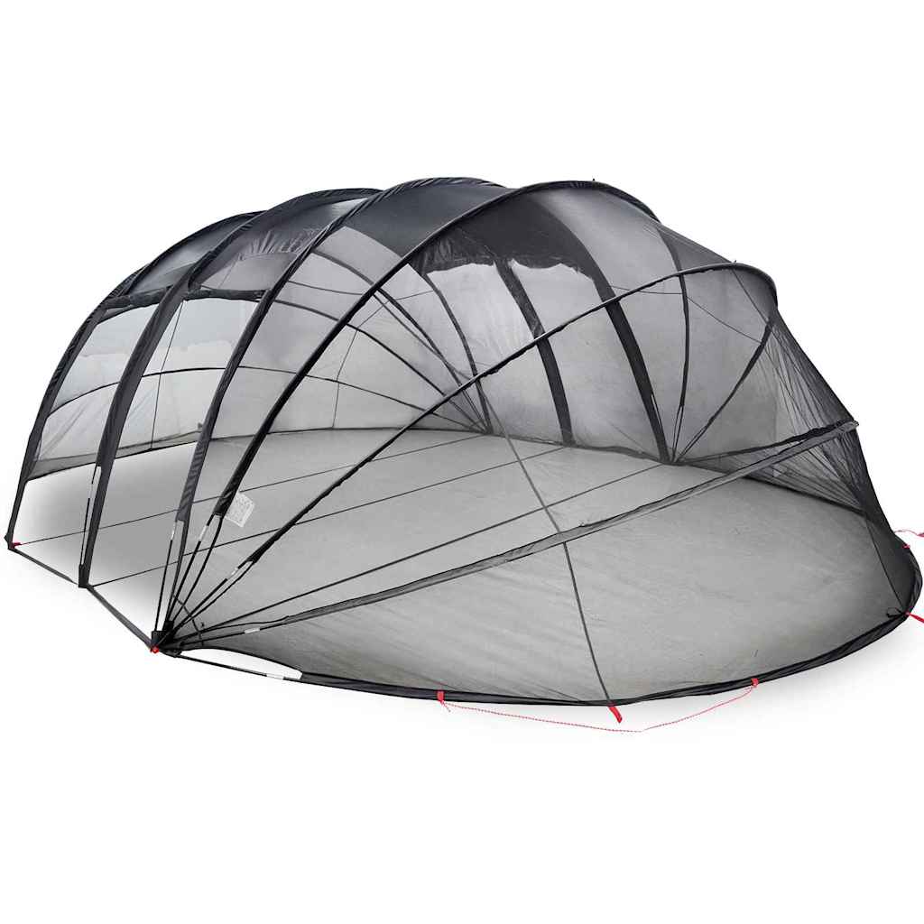 Tenda da piscina a cupola 640 x 432 x 205 cm A rete Trasparente